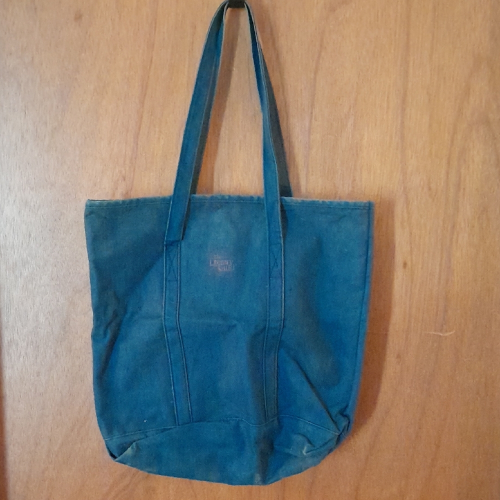 Blue Denim Tote Bag